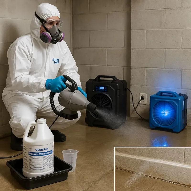 Sanitization and Odor Removal process in Urbana, OH