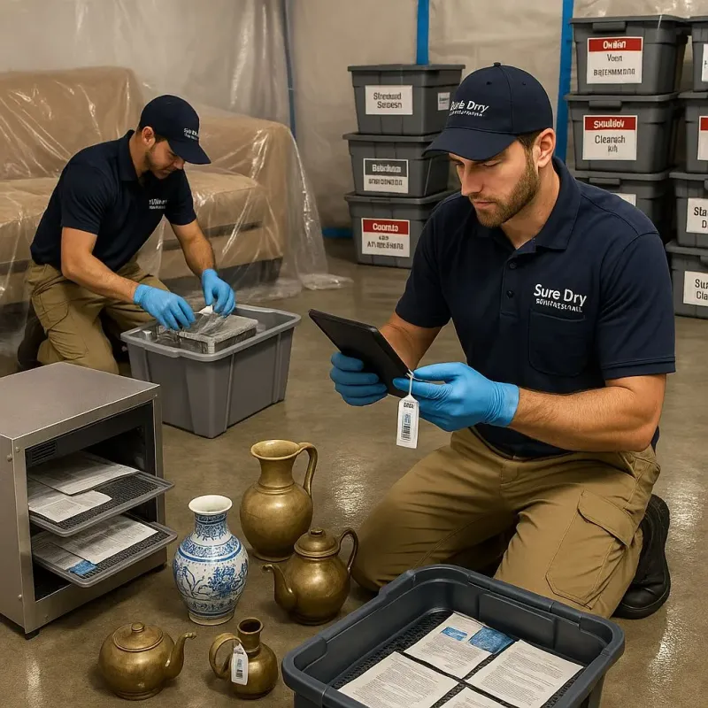 Content Protection and Restoration process in Urbana, OH