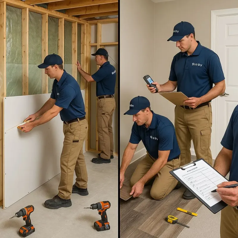 Repairs and Reconstruction process in Urbana, OH